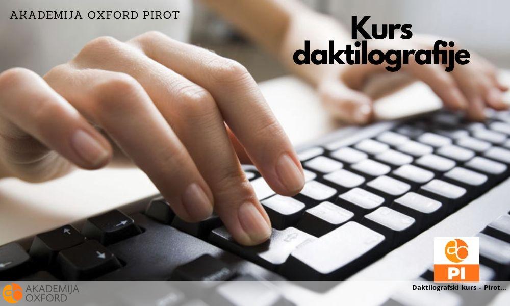 Daktilografski kurs - Pirot Daktilografski kurs - Pirot