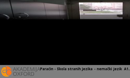 Paraćin - škola stranih jezika - nemački jezik A1 Paraćin - škola stranih jezika - nemački jezik A1