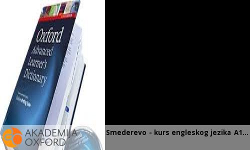 Smederevo - kurs engleskog jezika A1