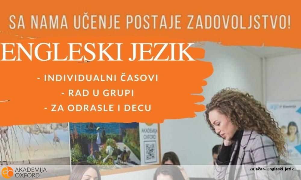 Zaječar- Engleski jezik Zaječar- Engleski jezik