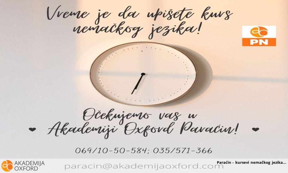 Paraćin - kursevi nemačkog jezika Paraćin - kursevi nemačkog jezika