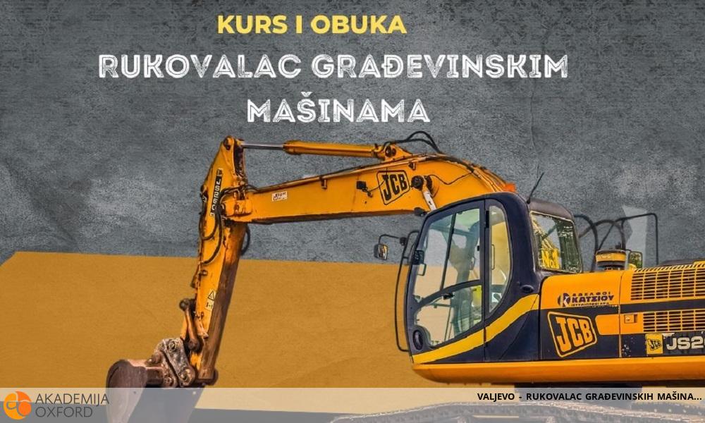 RUKOVALAC GRAĐEVINSKIM MAŠINAMA RUKOVALAC GRAĐEVINSKIM MAŠINAMA
