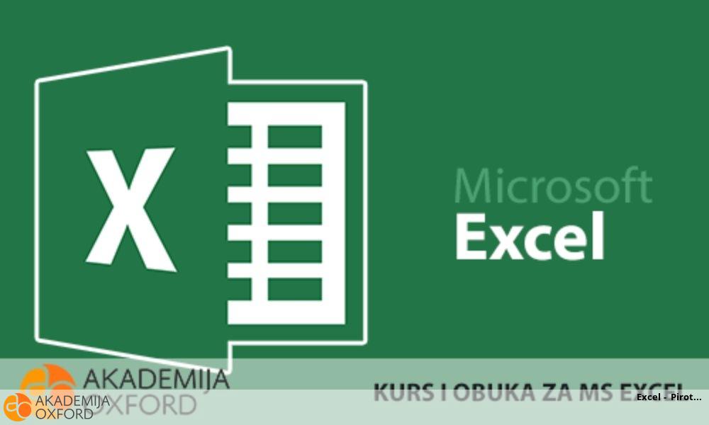 Excel - Pirot
