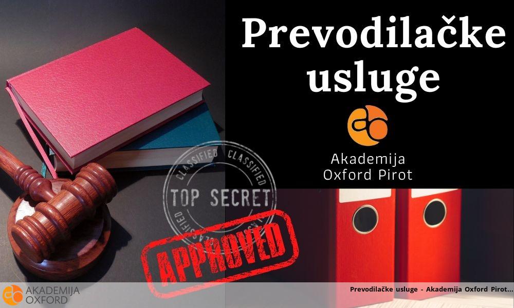 Prevodilačke usluge - Akademija Oxford Pirot Prevodilačke usluge - Akademija Oxford Pirot