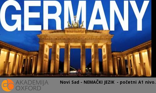 Novi Sad - NEMAČKI JEZIK - početni A1 nivo Novi Sad - NEMAČKI JEZIK - početni A1 nivo