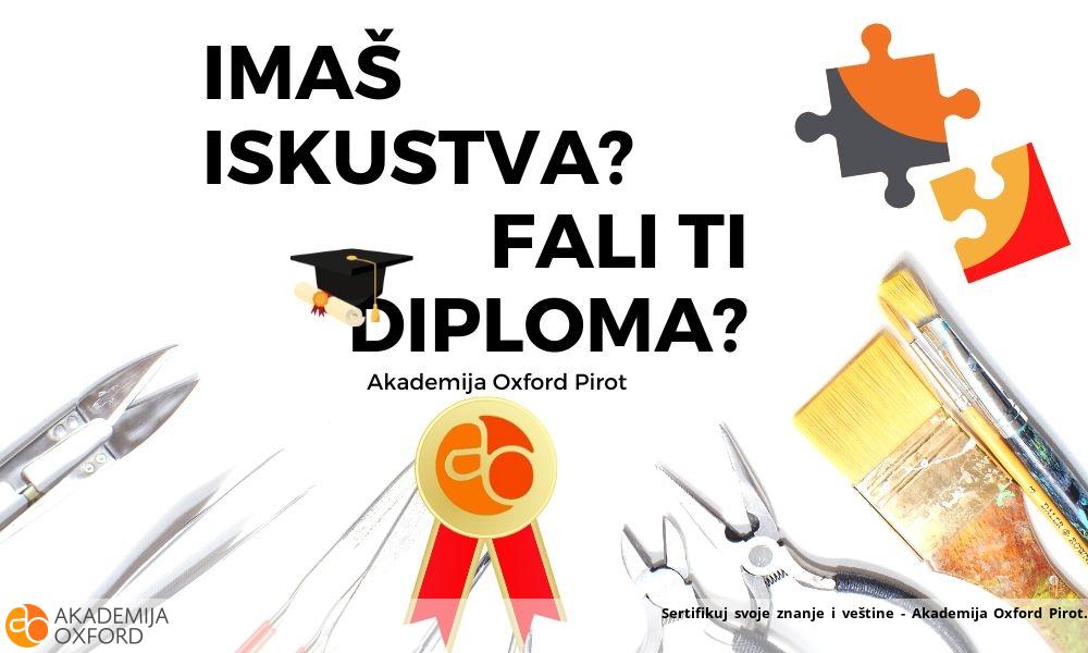 Sertifikuj svoje znanje i veštine - Akademija Oxford Pirot Sertifikuj svoje znanje i veštine - Akademija Oxford Pirot