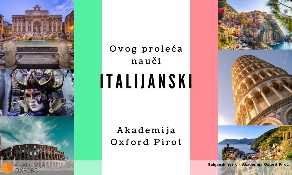 Italijanski jezik - Akademija Oxford Pirot