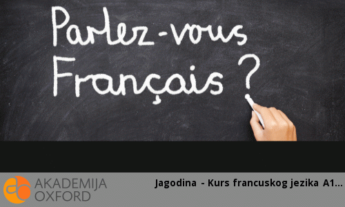 Jagodina - Kurs francuskog jezika A1