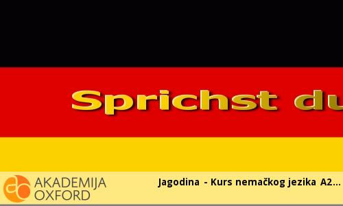 Jagodina - Kurs nemačkog jezika A2
