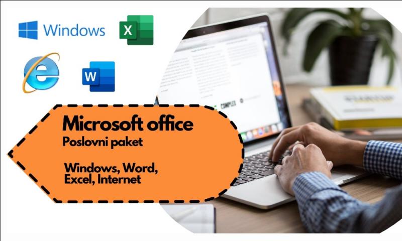 Jagodina - Microsoft Office poslovni paket - Windows, Word, Excel, Internet Jagodina - Microsoft Office poslovni paket - Windows, Word, Excel, Internet