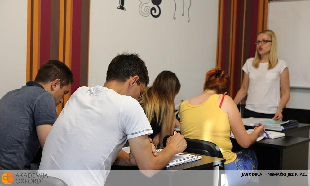 JAGODINA - NEMAČKI JEZIK A2 JAGODINA - NEMAČKI JEZIK A2