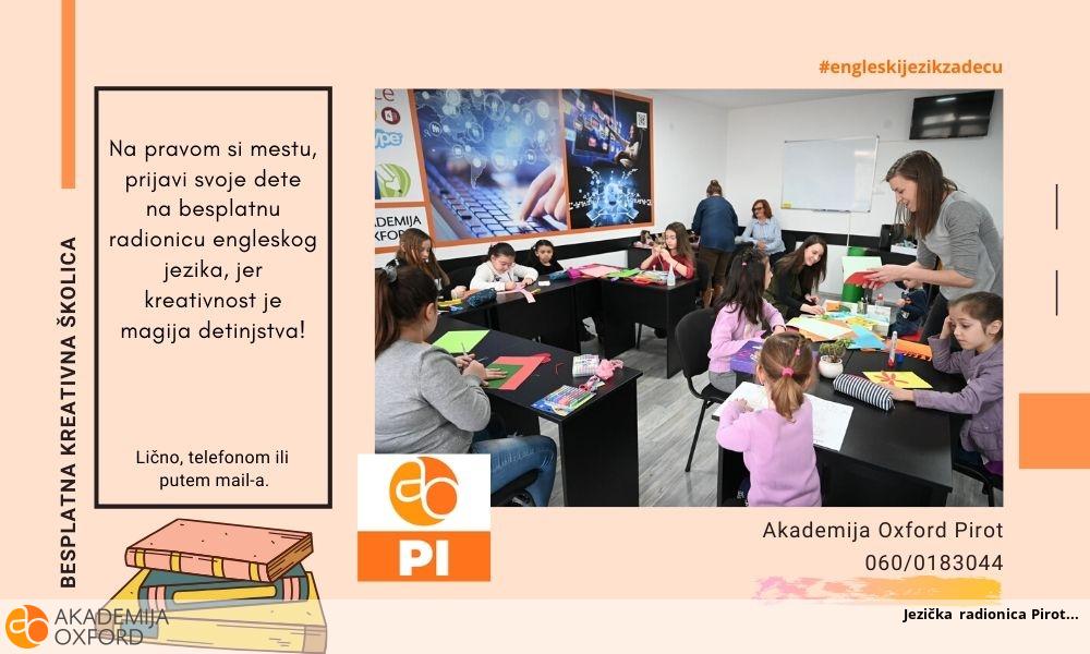 Jezička radionica Pirot Jezička radionica Pirot