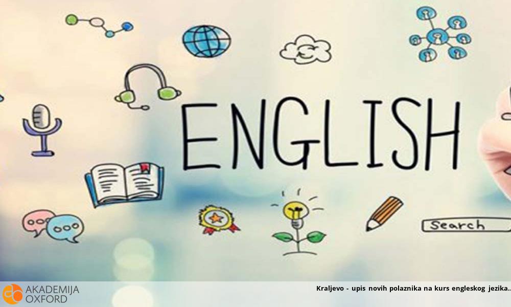 Kraljevo - upis novih polaznika na kurs engleskog jezika