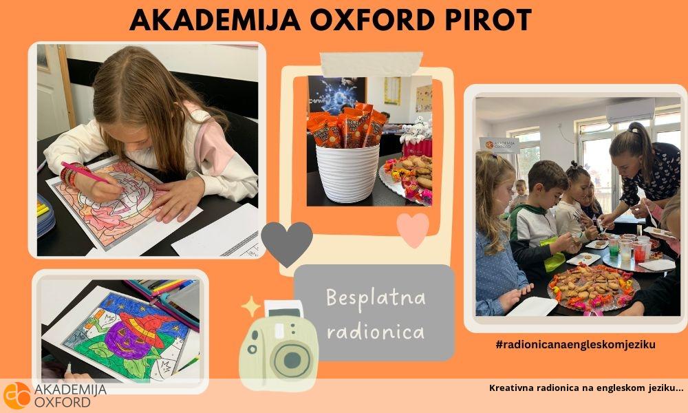 Kreativna radionica na engleskom jeziku Kreativna radionica na engleskom jeziku