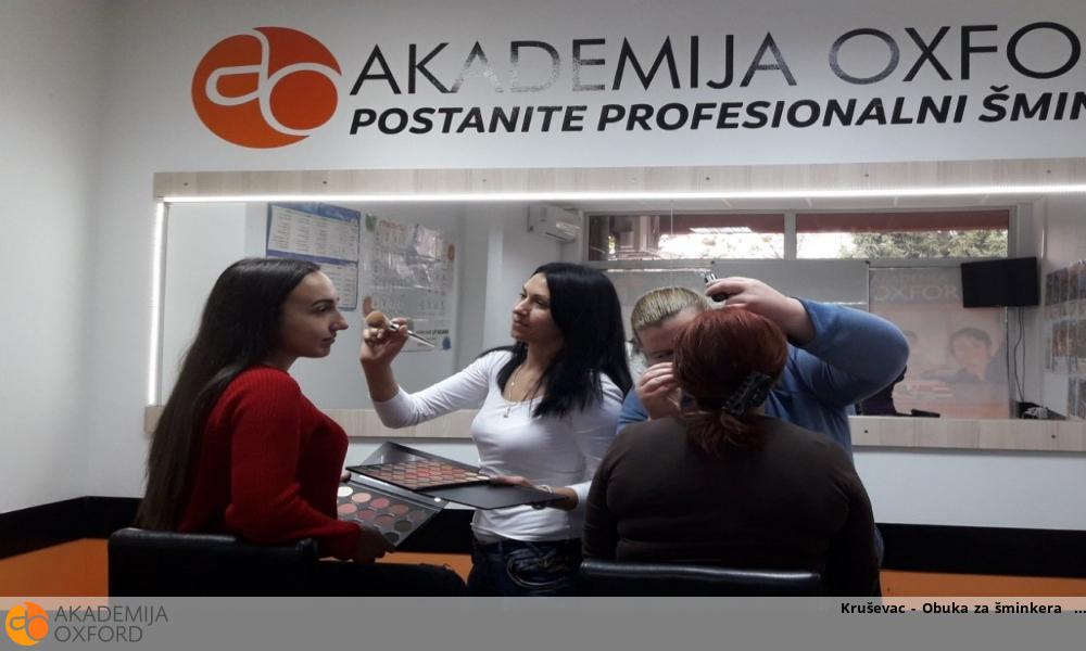 Kruševac - Obuka za šminkera Kruševac - Obuka za šminkera