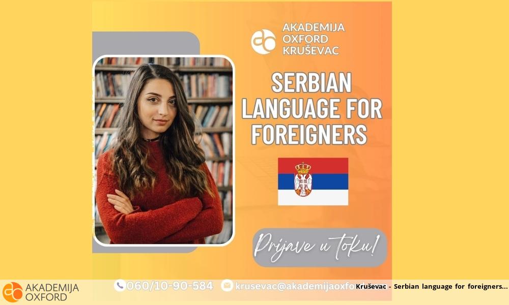 Kruševac - Serbian language for foreigners