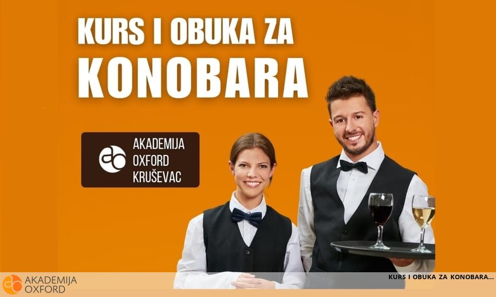KURS I OBUKA ZA KONOBARA KURS I OBUKA ZA KONOBARA