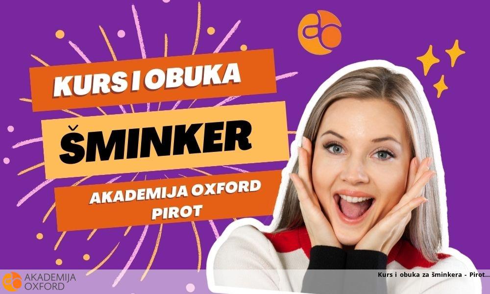 Kurs i obuka za šminkera - Pirot