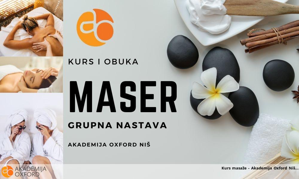 Kurs masaže - Akademija Oxford Niš Kurs masaže - Akademija Oxford Niš