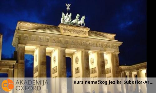 Kurs nemačkog jezika Subotica-A1