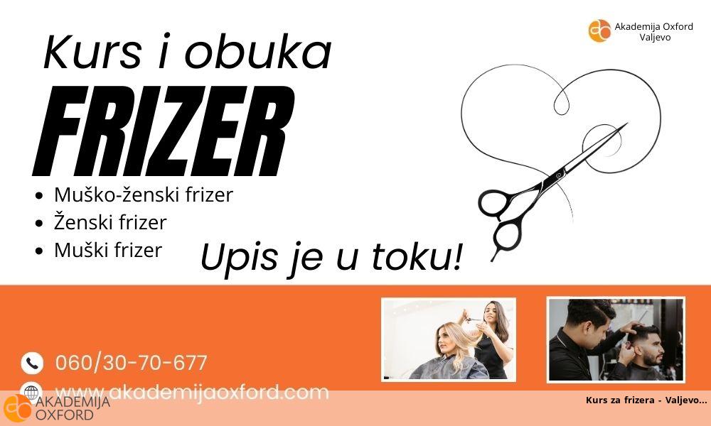 Kurs za frizera - Valjevo Kurs za frizera - Valjevo