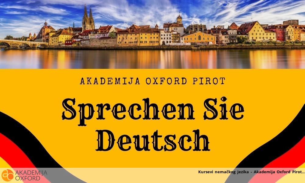 Kursevi nemačkog jezika - Akademija Oxford Pirot