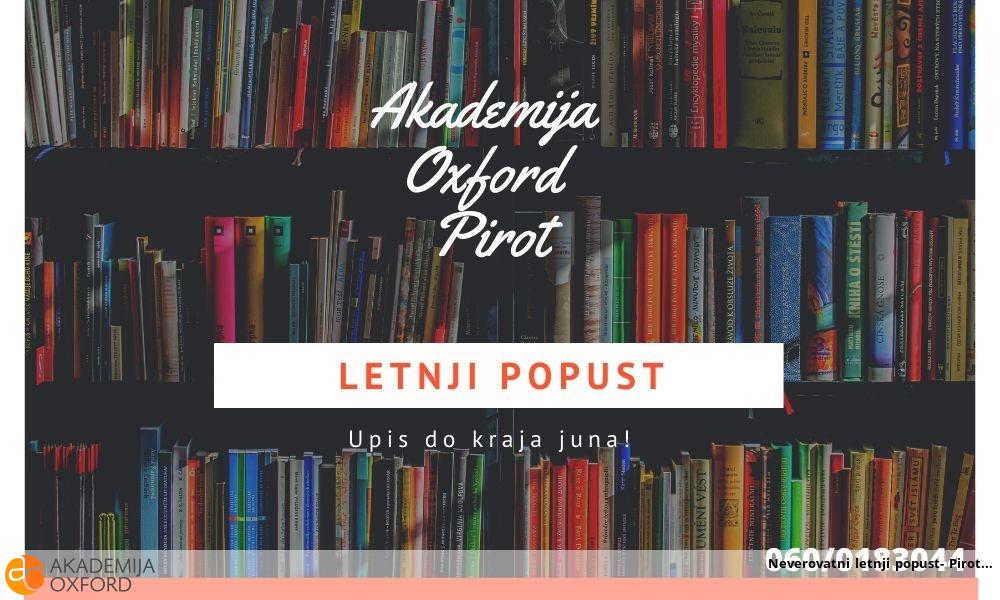 Neverovatni letnji popust- Pirot