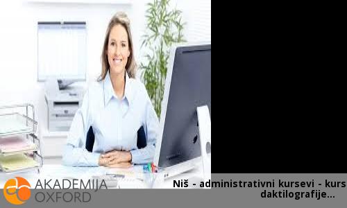 Niš - administrativni kursevi - kurs daktilografije