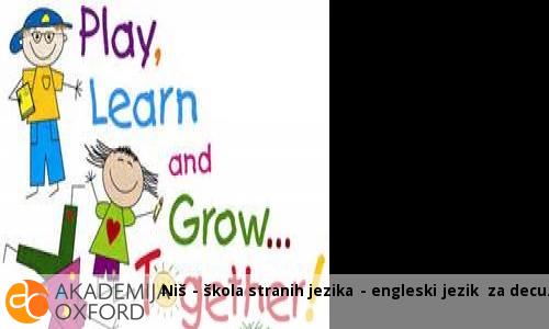 Niš - škola stranih jezika - engleski jezik za decu