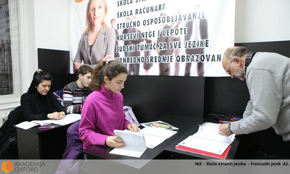 Niš - škola stranih jezika - francuski jezik A2 Niš - škola stranih jezika - francuski jezik A2