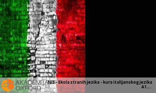 Niš - škola stranih jezika - kurs italijanskog jezika A1