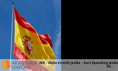 Niš - škola stranih jezika - kurs španskog jezika A2 Niš - škola stranih jezika - kurs španskog jezika A2