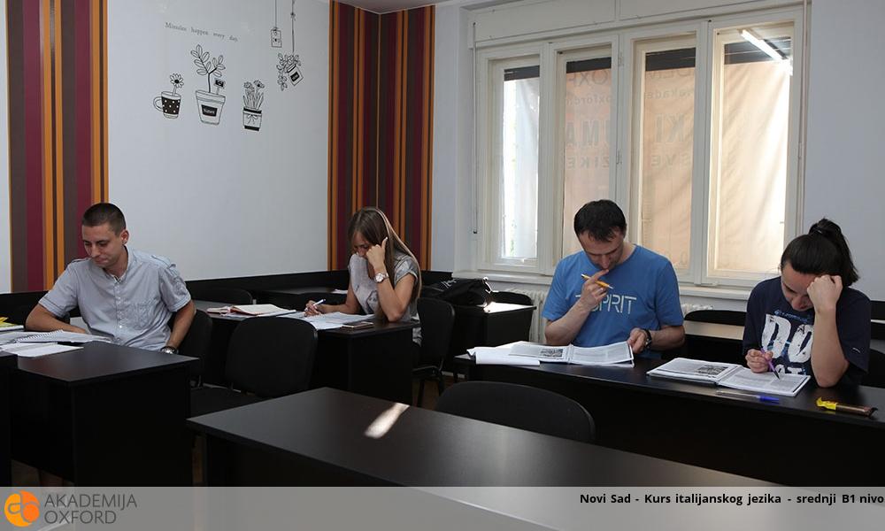 Novi Sad - Kurs italijanskog jezika - srednji B1 nivo Novi Sad - Kurs italijanskog jezika - srednji B1 nivo