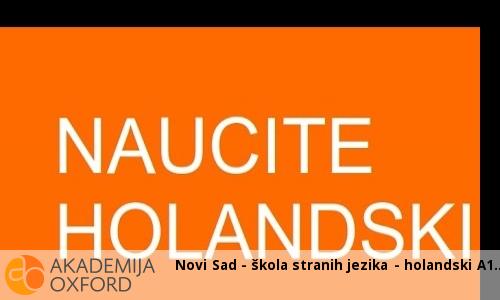 Novi Sad - škola stranih jezika - holandski A1