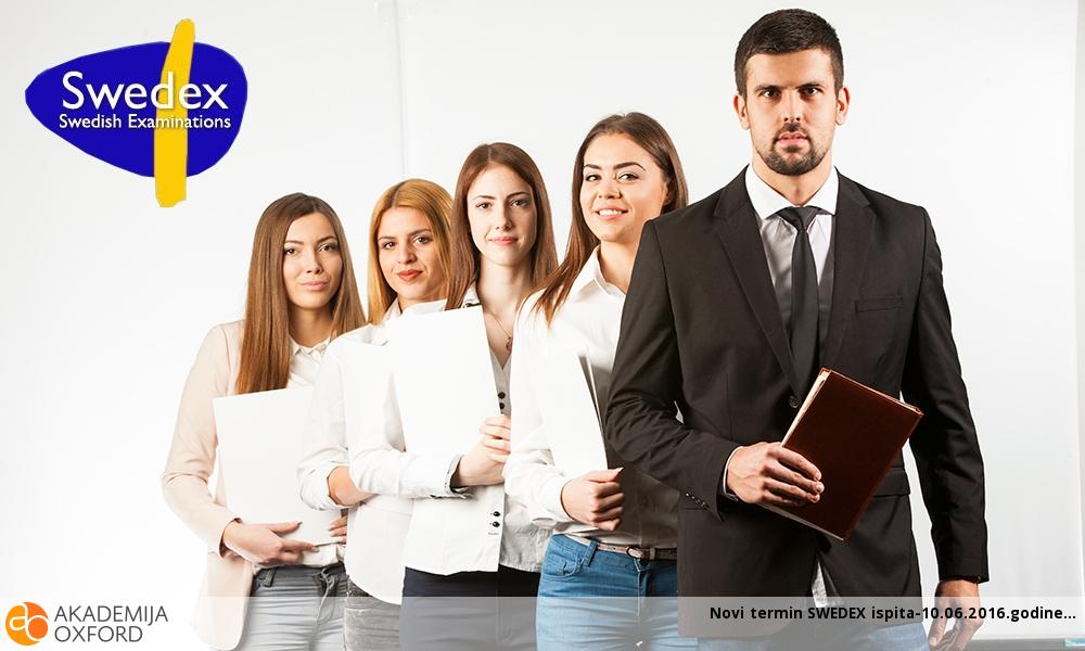 Novi termin SWEDEX ispita-10.06.2016.godine