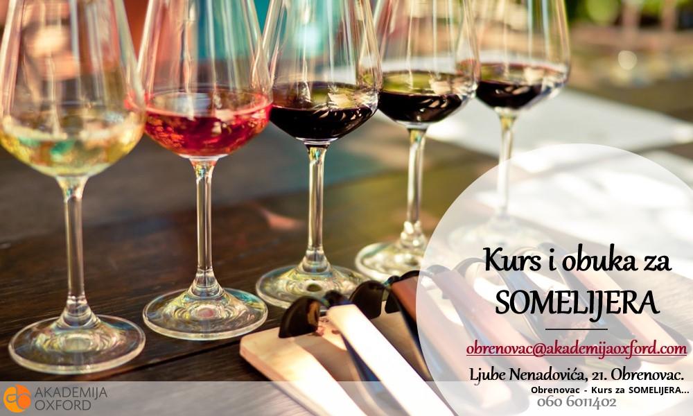 Obrenovac - Kurs za SOMELIJERA Obrenovac - Kurs za SOMELIJERA