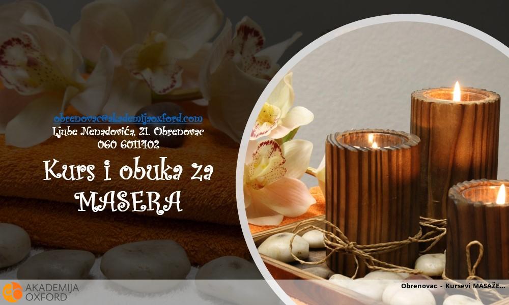 Obrenovac - Kursevi MASAŽE Obrenovac - Kursevi MASAŽE