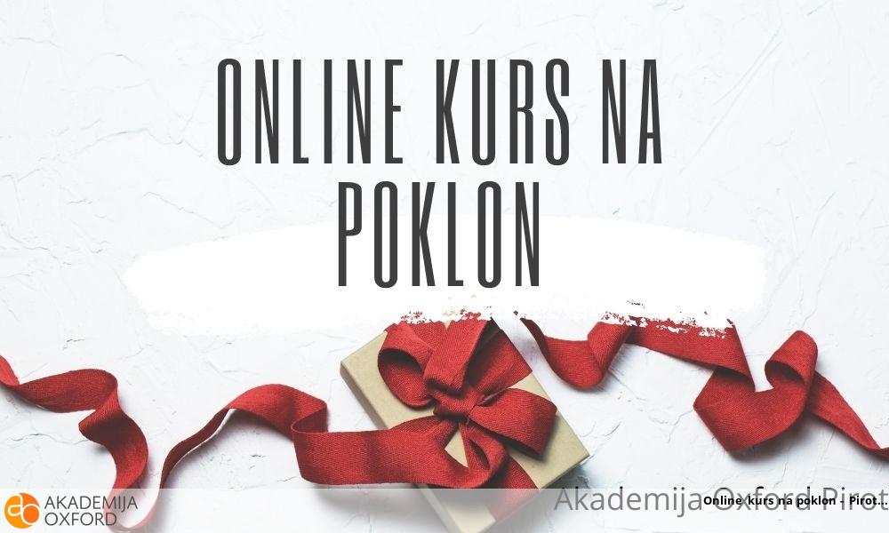 Online kurs na poklon - Pirot
