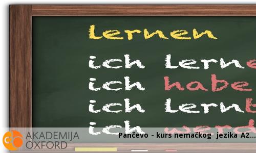 Pančevo - kurs nemačkog  jezika A2