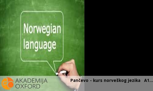 Pančevo - kurs norveškog jezika  A1