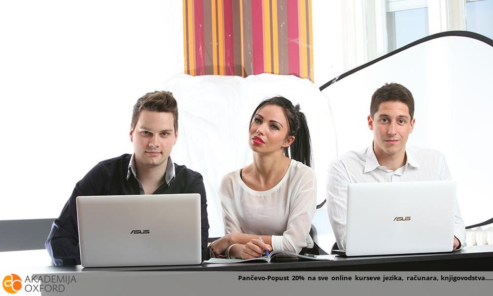 Pančevo-Popust 20% na sve online kurseve jezika, računara, knjigovodstva... Pančevo-Popust 20% na sve online kurseve jezika, računara, knjigovodstva...