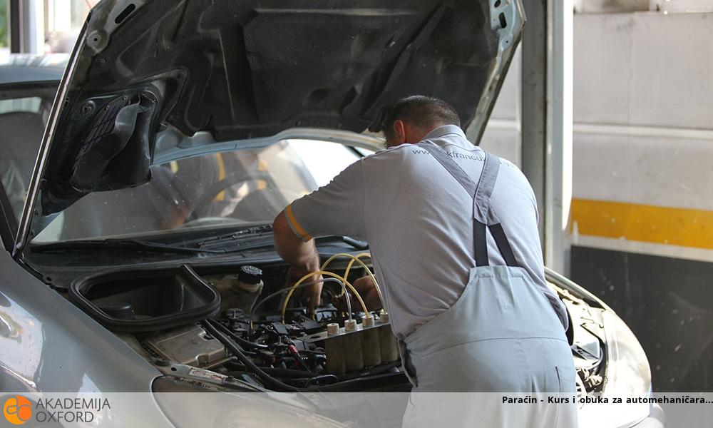 Paraćin - Kurs i obuka za automehaničara