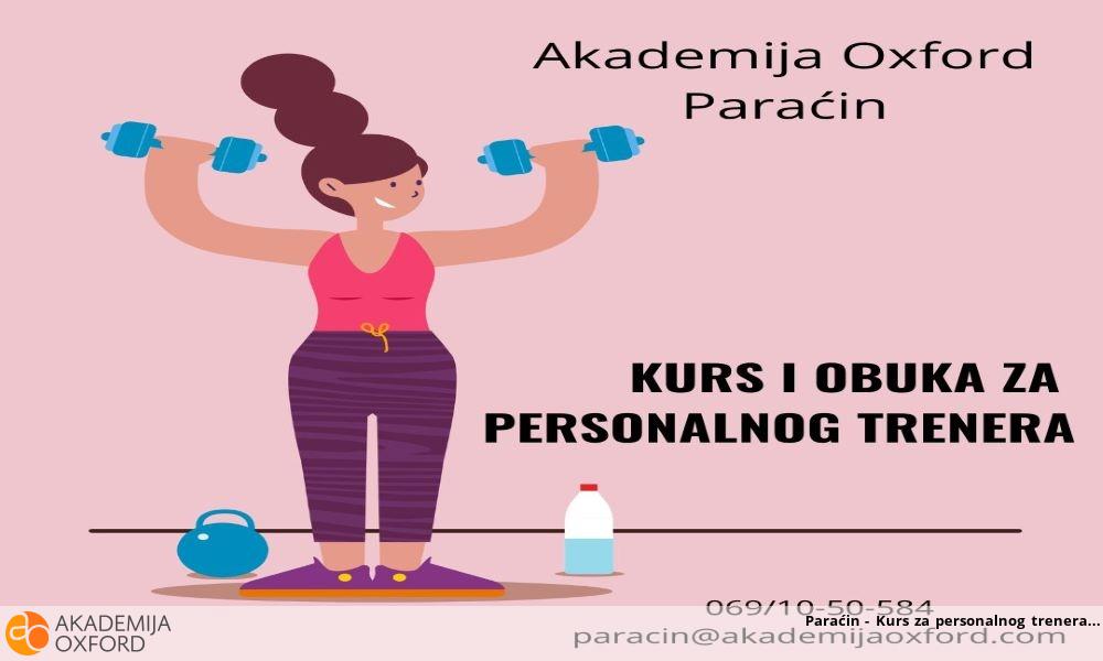 Paraćin - Kurs za personalnog trenera