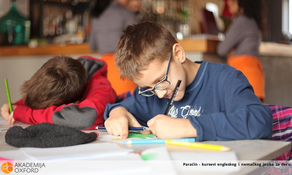 Paraćin - kursevi engleskog i nemačkog jezika za decu