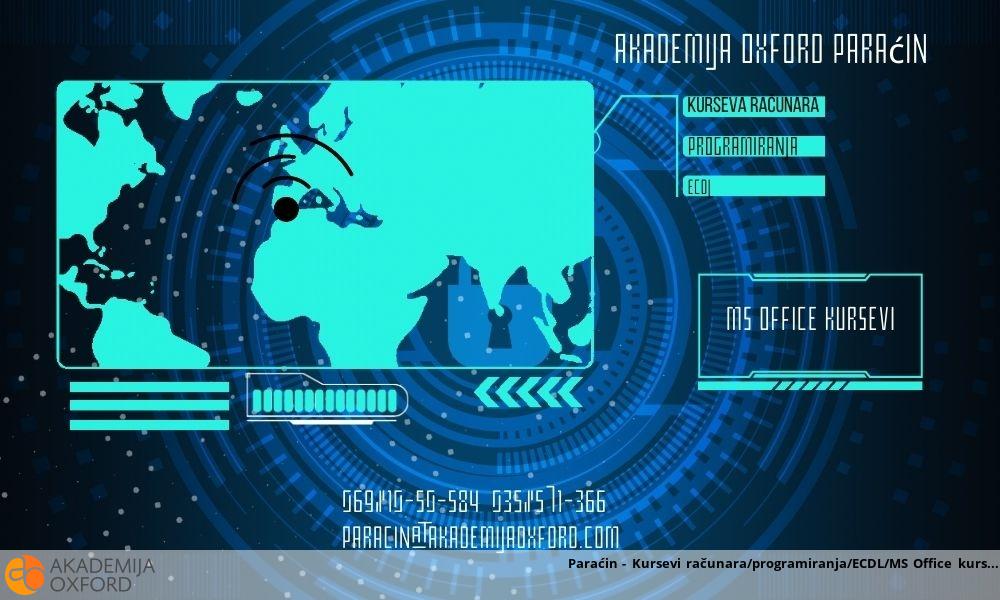 Paraćin - Kursevi računara/programiranja/ECDL/MS Office kurs Paraćin - Kursevi računara/programiranja/ECDL/MS Office kurs