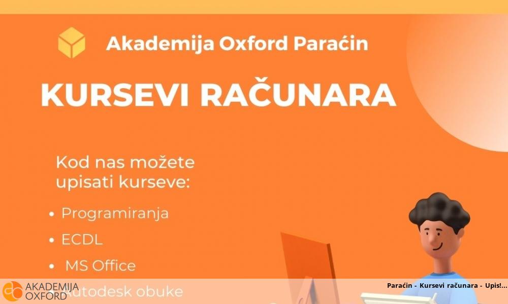 Paraćin - Kursevi računara - Upis! Paraćin - Kursevi računara - Upis!