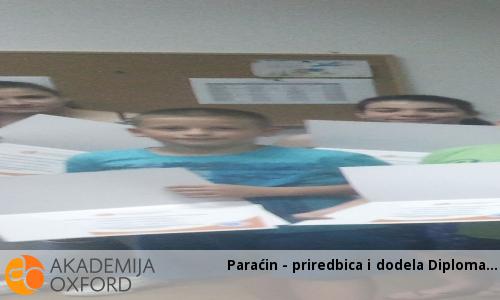 Paraćin - priredbica i dodela Diploma Paraćin - priredbica i dodela Diploma