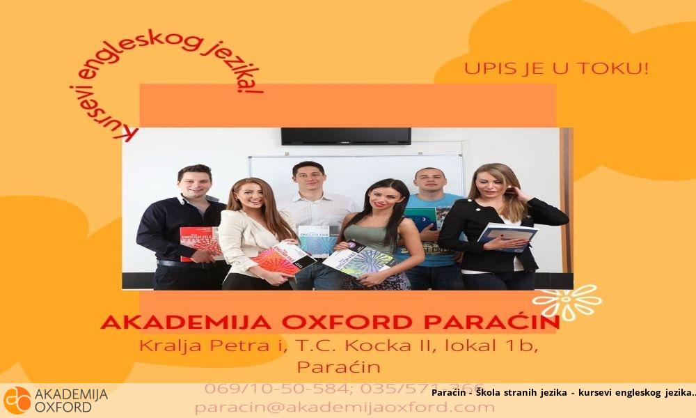 Paraćin - Škola stranih jezika - kursevi engleskog jezika