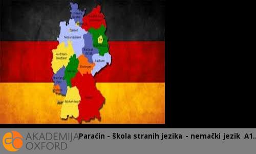 Paraćin - škola stranih jezika - nemački jezik A1