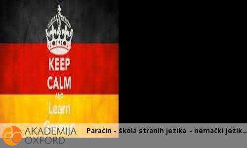 Paraćin - škola stranih jezika - nemački jezik Paraćin - škola stranih jezika - nemački jezik